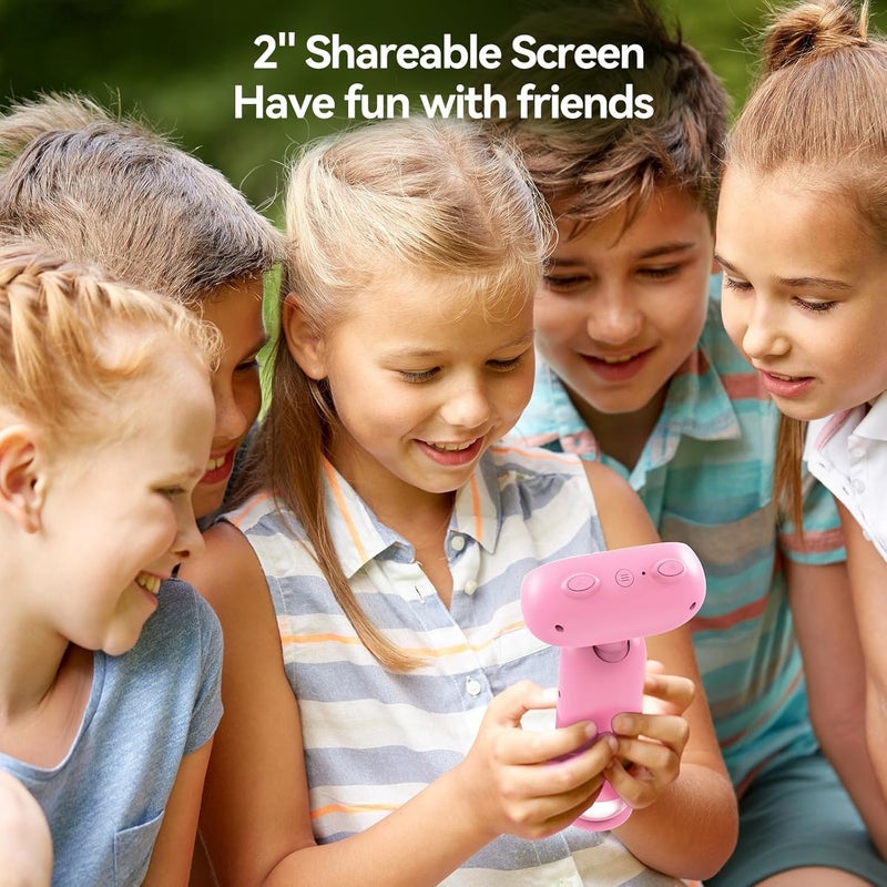 TOMLOV P30 Microscope for Kids, Portable 1000X 2'' LCD Digital Microscope for Slides, HD Camera & Video, Pocket Magnifying Glass with Light, Handheld Magnifier for Home Science Education, Mini Scope - Image 5